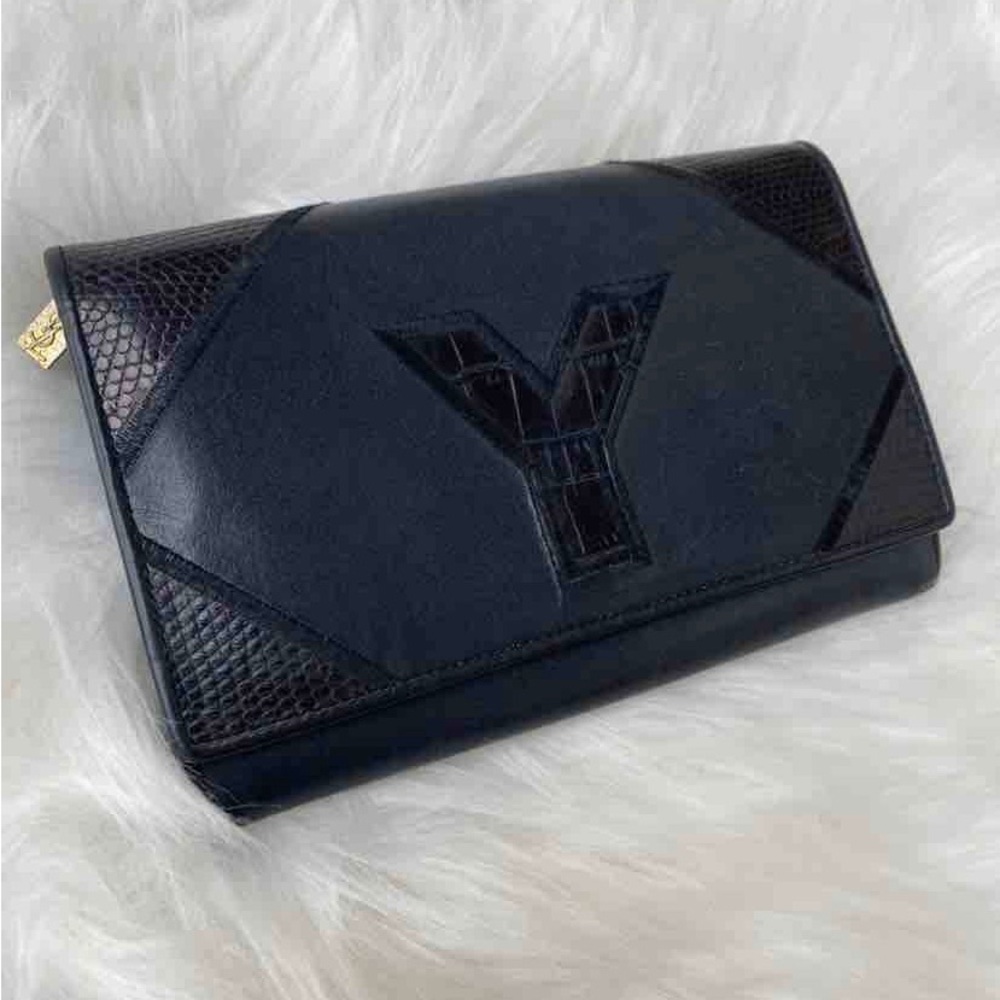 Vintage Preloved YSL Wallet, Authentic
